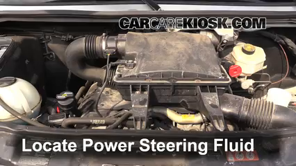 2008 Dodge Sprinter 2500 3.0L V6 Turbo Diesel Standard Passenger Van Power Steering Fluid Add Fluid